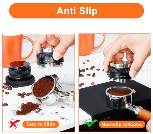 Espresso Tamper Mat Coffee Tamping - Food grade Silicone Coffee Tamping Mat for Espresso Machine Accessories, Tamp Mat for Barista Tools