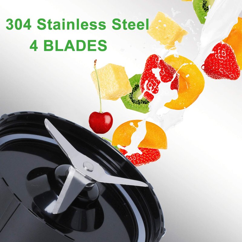 Cross Blade Compatible with Magic Bullet Mini Blenders Replacement Part Only，Not for Magic Bullet 250W or Any Nutribullet Models