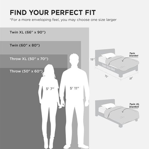 Bedsure GentleSoft Twin Blanket - Cozy Grey Fleece Throw for Couch, Perfect for Women & Girls, 60x80 Inches