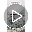 nesrt Black Christmas Round Washable Area Rug 6ft Non-Slip Holiday Carpet - Xmas Black, Round