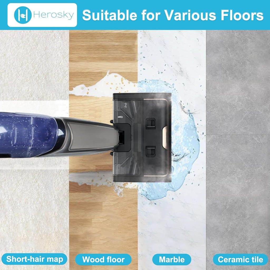 Skiennix 2PCS SD201 Roller - Compatible with Shark Steam Mop Models SD200, SD201C, SD201Q, SD205, SD205CCO