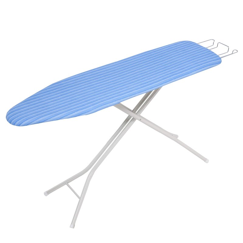 Honey-Can-Do Ironing Board | Space-Saving with Iron Rest 4 Leg Board BRD-09486 Blue
