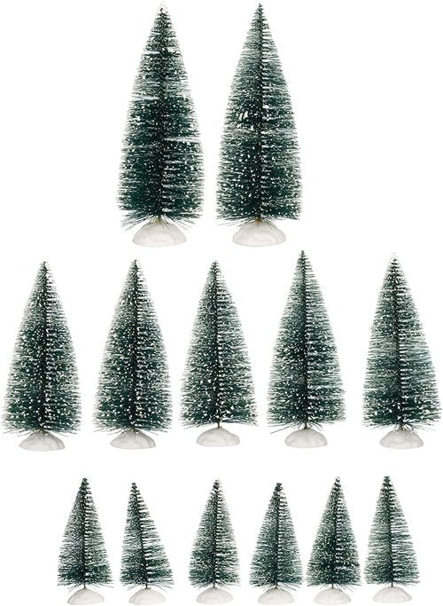 Mark Feldstein & Associates Winter Village LED Tea Light Set - 31-Piece Porcelain Christmas Decor