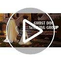 Lighted Ghost Walking Dog Halloween Yard Decor Set with Remote Control
