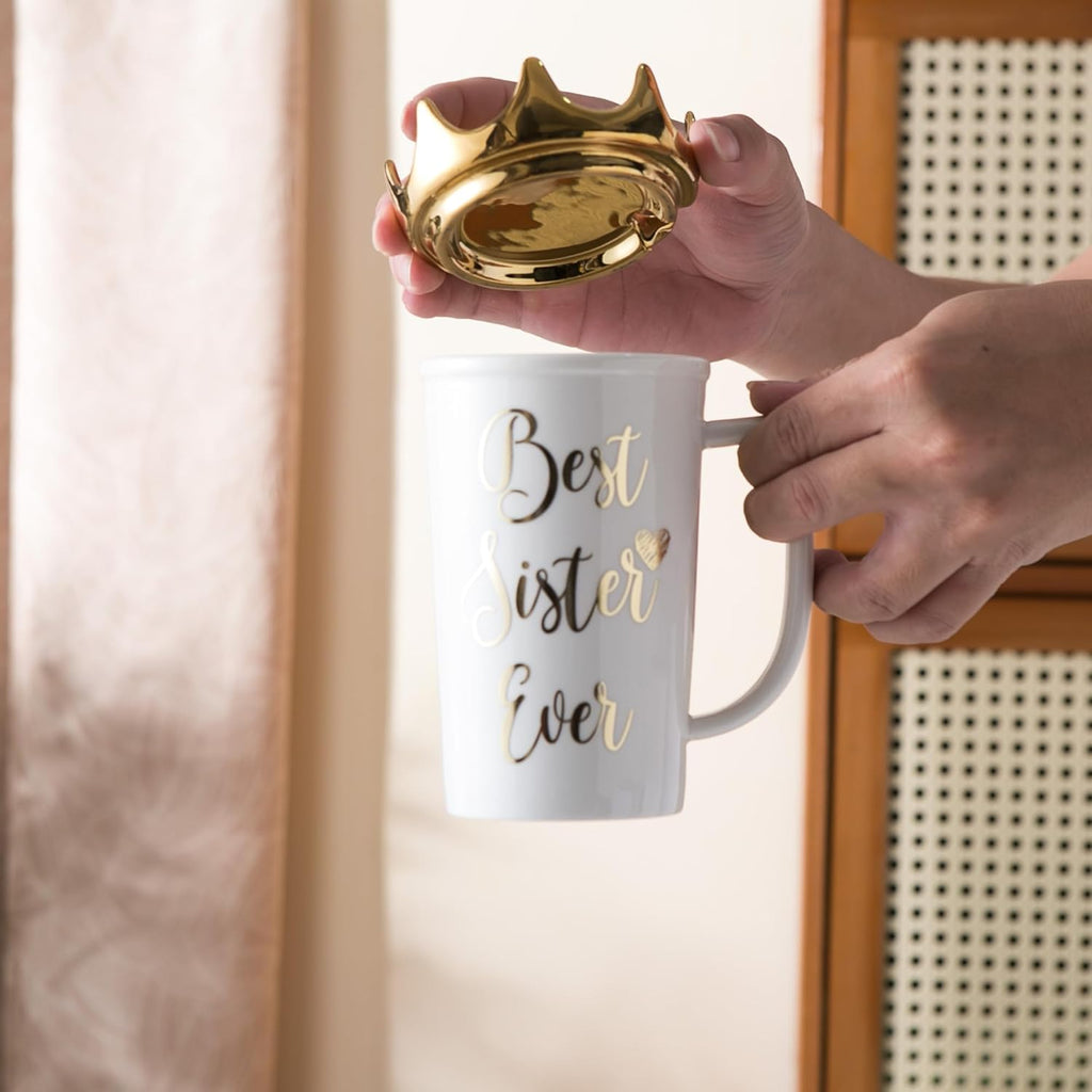 Regine Switzerland Coffee Mug - Perfect Sister Birthday Gift - 19 Oz Size