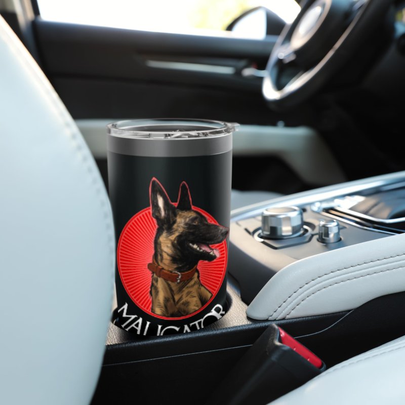 Maligator Belgian Malinois Lover Stainless Steel Insulated Tumbler