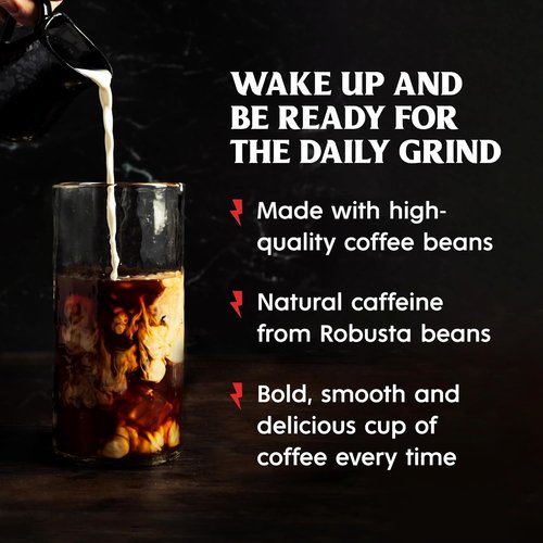 Death Wish Coffee - Dark Roast Single-Serve Pods | USDA Organic & Fair Trade, 100 Count