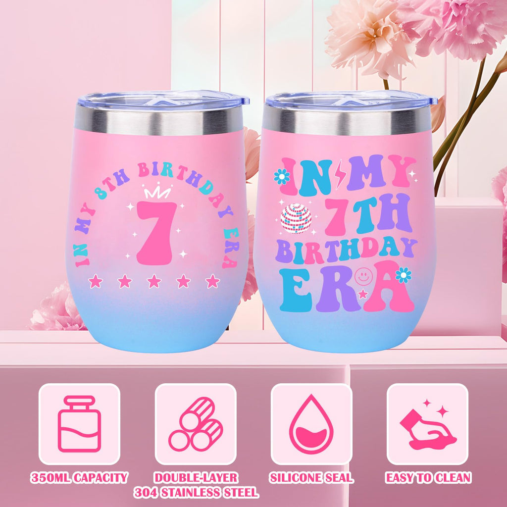 TOUPONS 7 Year Old Girl Birthday Gifts, Best 7th Birthday Gift for Teen Girls, Gifts Ideas for Seven Year Old Girls, Happy 7th Bday Gift Christmas Presents for Daughter Niece Granddaughter