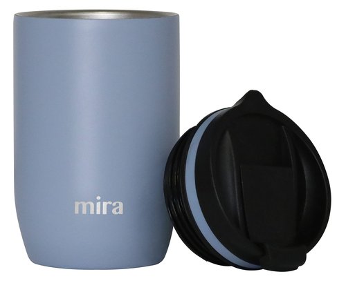 MIRA 12 oz Travel Coffee Mug - Insulated Stainless Steel Tumbler with Screw Lid - Olympic