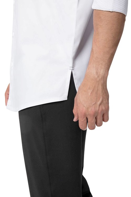 Chef Works Men's Tulum Chef Coat, White, Large