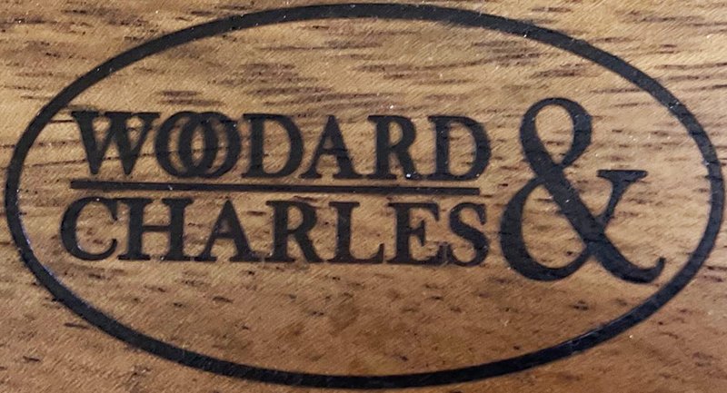 Woodard & Charles Acacia Wood Ice Bucket - 3 Quarts, 8" x 8 1/2"