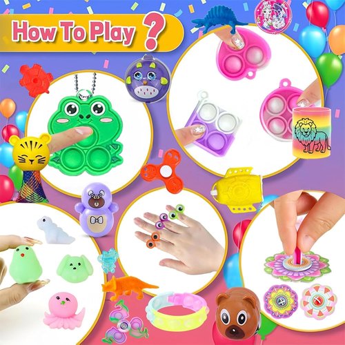 212-Pack Assorted Party Favors | Fun Gift Toy Set for Boys & Girls - Perfect for Events & Celebrations