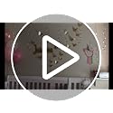 72-Piece 3D Butterfly Wall Stickers - Pink Metallic Paper Decals