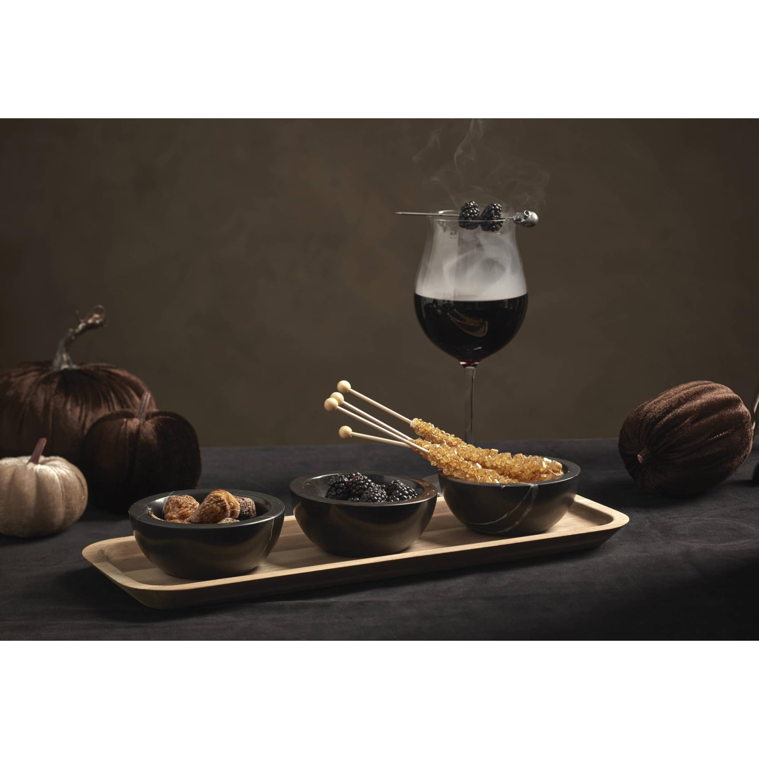 Lenox 895306 Lx Collective Tray With 3 Dip Bowls