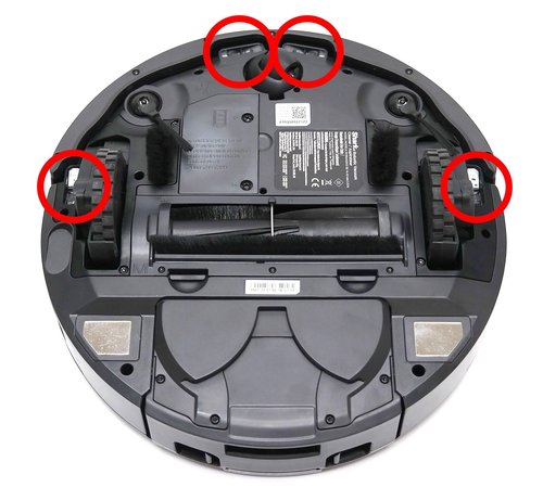 Goodsby Replacement Cliff Drop Infrared Side Sensors for Shark IQ Robot Vacuums RV1001AE RV912S RV913S RV1000S QR1000SG AV1002AE AV1010AE AV911S QR1000SB UR1000SR UR1005AE RV1101ARUS UR1105ARUS