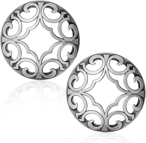 MrMrKura Candle Toppers - 2 Pcs Metal Covers for Even Burning | Perfect Gift for Women & Christmas