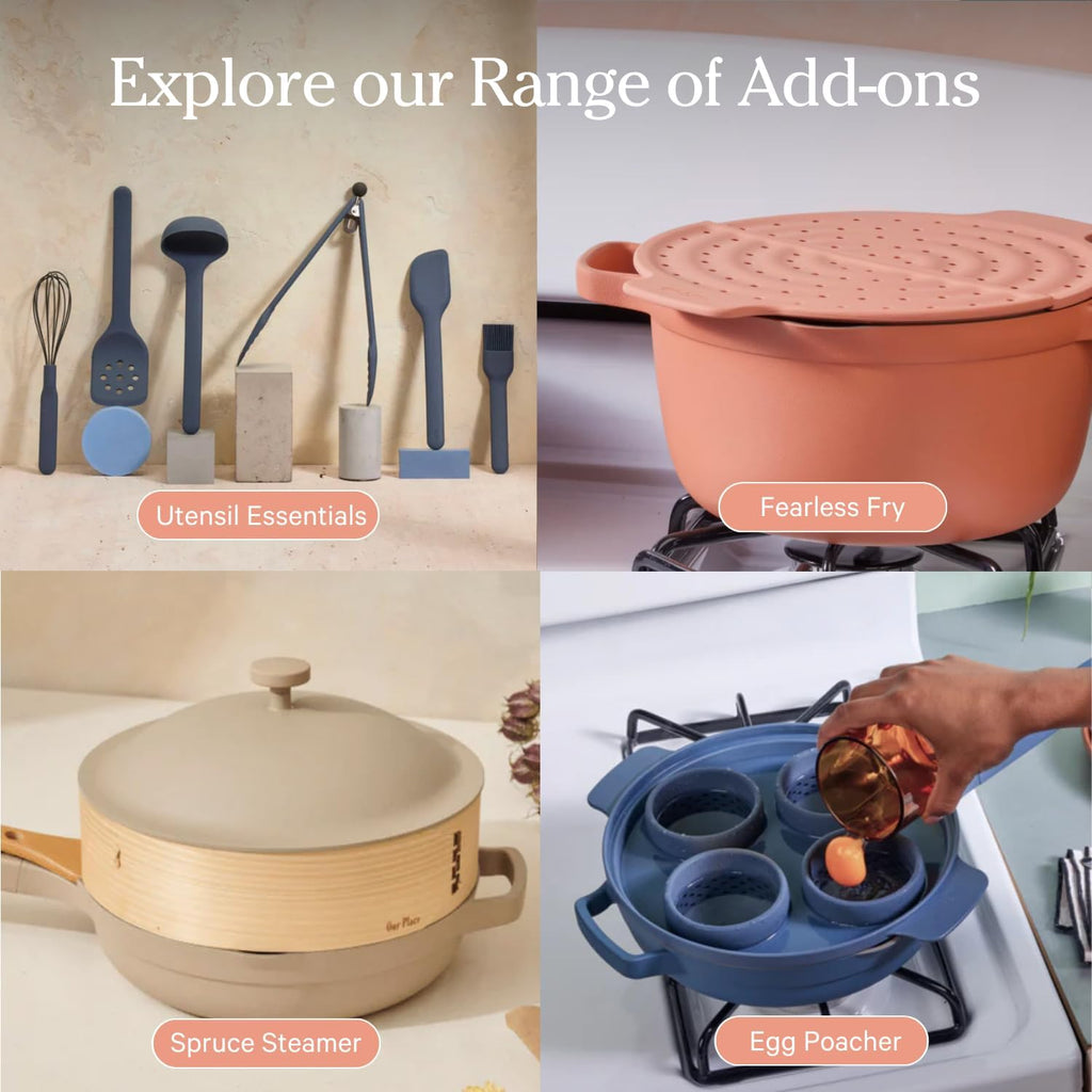 Our Place Perfect Pot Roasting Rack - 2-in-1 Custom-Fit Steamer & Rack | Toxin-Free Ceramic | Char