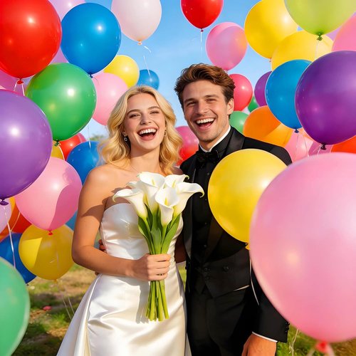 KUULBELA Rainbow Balloons - 110 Pack 12-Inch Assorted Helium Latex Balloons for Birthday & Wedding Parties