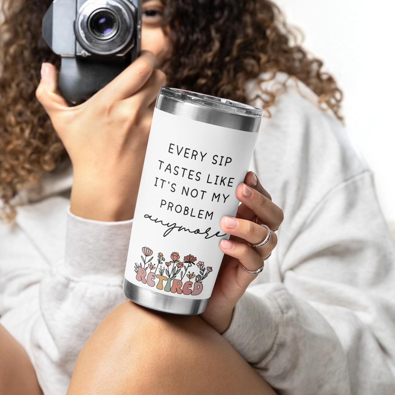 Skiennix 20 Oz Tumbler - Perfect Retirement Gift for Coworkers & Friends | Goodbye Farewell Design