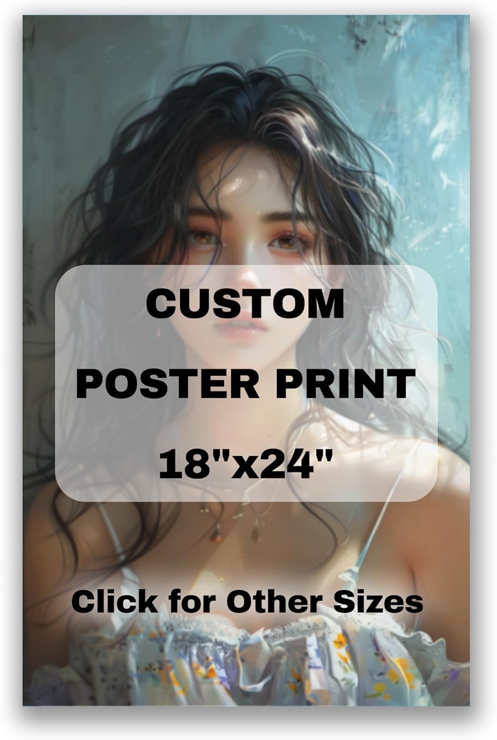 Timisigns Custom Poster Print - Waterproof & Glossy Finish | Upload Your Image, Perfect for Gifts & Decor, 18x24in