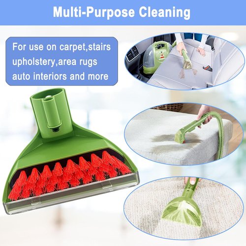 Bissell Little Green 1400B Detachable Tough Stain Brush Tool - Replacement for Carpet Cleaners | Green