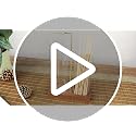 2-in-1 Upside Down Incense Holder with Ash Catcher and Storage Jars