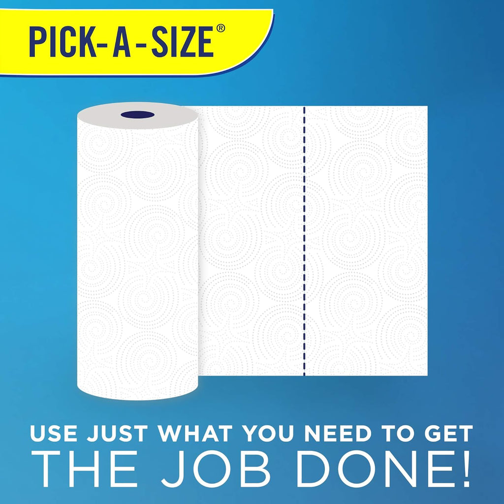 Sparkle Paper Towels - Pick-A-Size, 2 Rolls = 4 Regular Rolls | Pack of 24 for Everyday Use