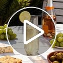 Goodluck 48-Pack 9oz Clear Stemless Champagne Flutes - Disposable Party Glasses