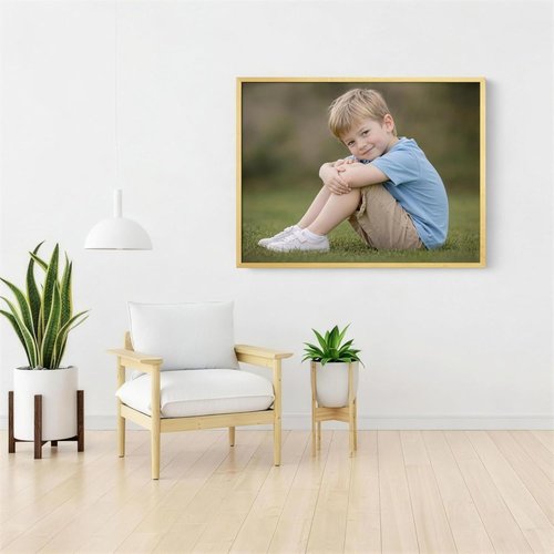Custom Canvas Prints by [Your Brand] - Stunning Photo on Canvas (Gold, 11x14) | Perfect Wall Art for Home Decor & Gifts