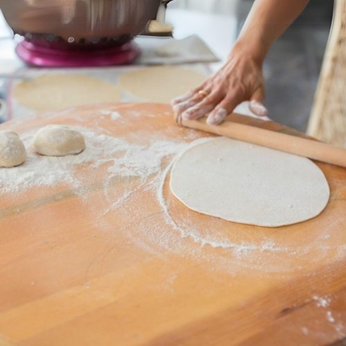 23 Inch (60 cm) Oklava Extra Long Rolling Pin for Baking, Mattarello Rolling Pin for Manti Ravioli Pasta Turkish Baklava dough Tortilla, Handmade Wooden