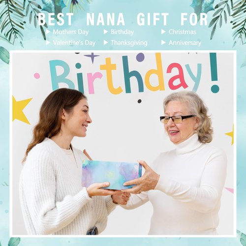 DOGMEM Nana Gifts for Grandma, Unique Nana Mothers Day Birthday Gifts form Granddaughter Grandson Grandchildren, Birthday Gifts for Grandma Nanas