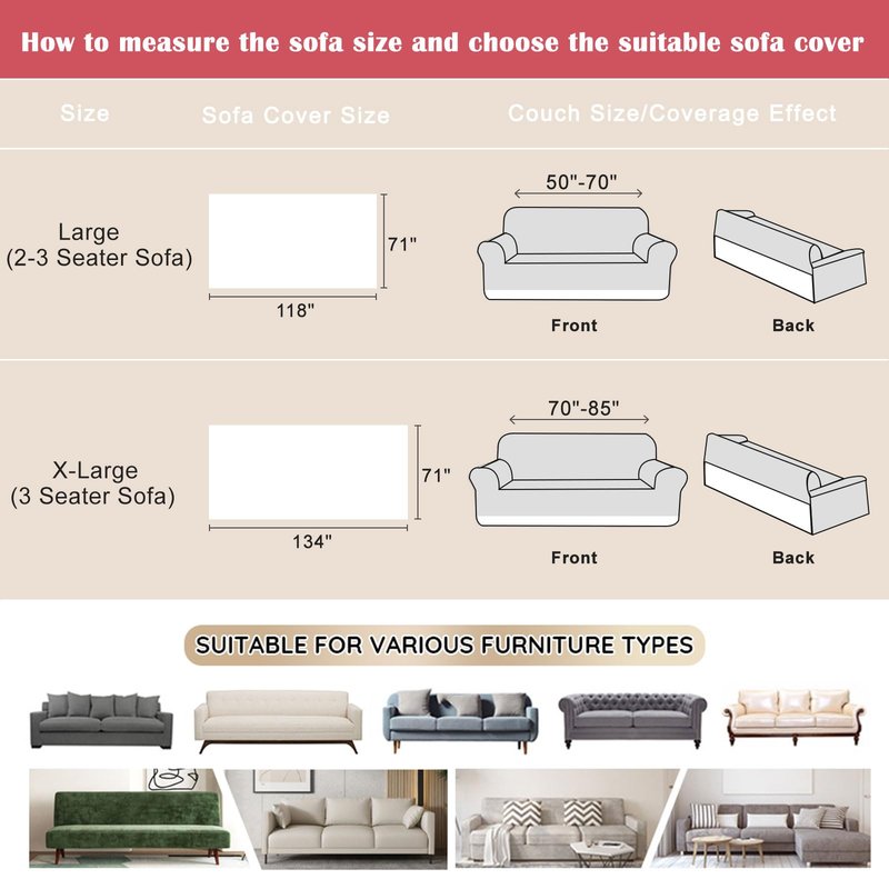 VM VOUGEMARKET Thick Faux Rabbit Fur Couch Cover 1-Piece Warm Soft Cozy Sofa Covers,Fluffy Plush Sofa Slipcover Furniture Protector for Bed Couch (White,71" x 118")