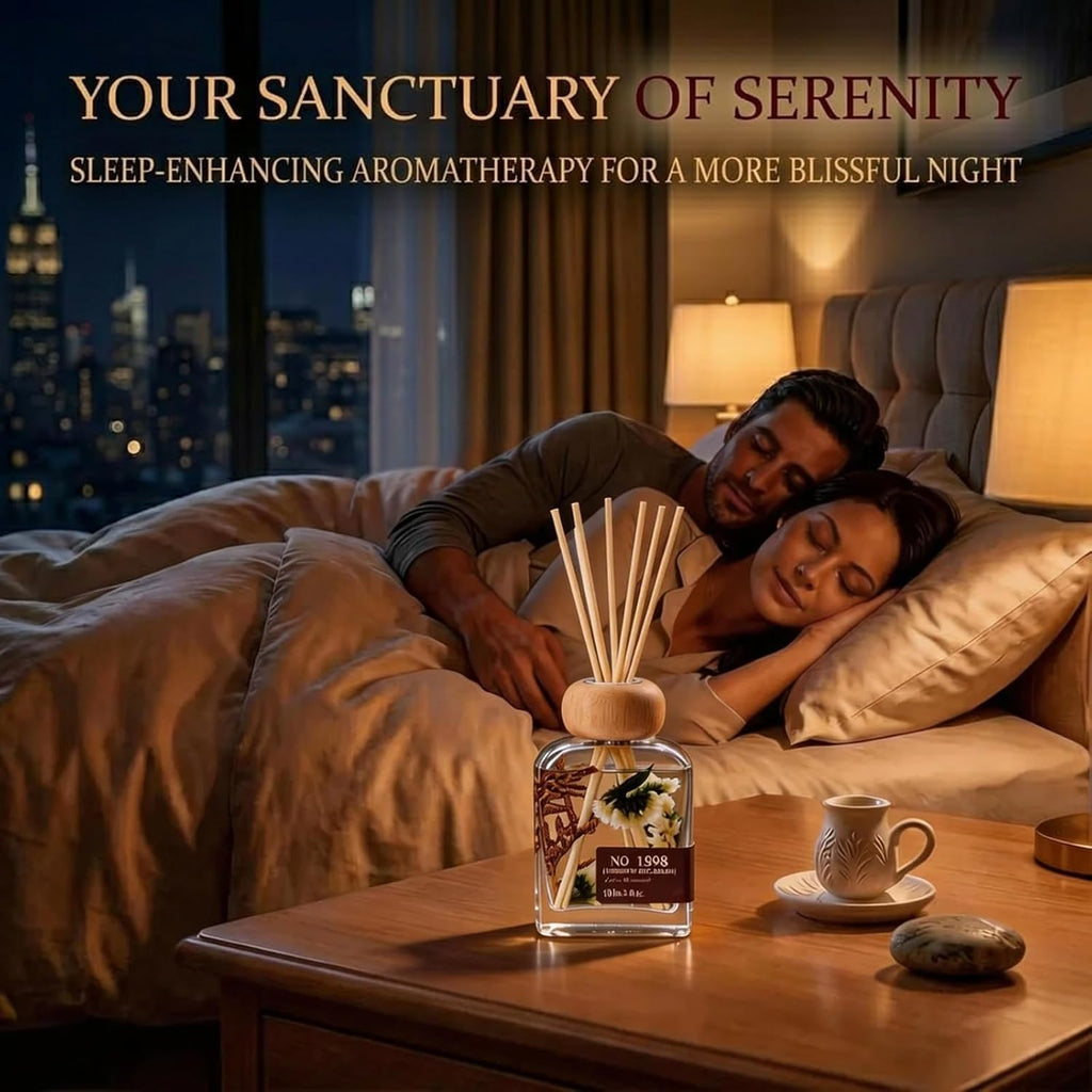 Ritz Carlton Luxury Reed Diffuser - 100ml | No.1898 Hotel Collection | Long-Lasting Home & Office Scent