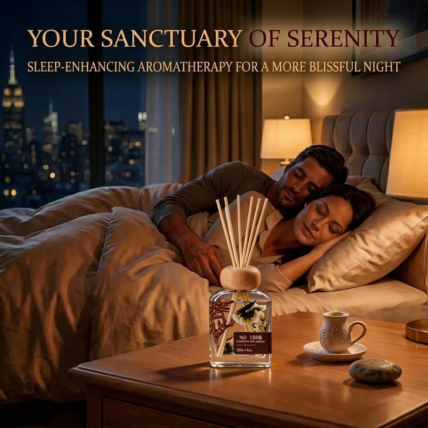 Ritz Carlton Luxury Reed Diffuser - 100ml | No.1898 Hotel Collection | Long-Lasting Home & Office Scent
