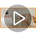 No-Drill Self-Adhesive Curtain Rod Holders, Clear Stick-On Brackets (6-Pack)