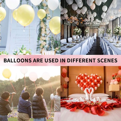 24 Inch Black Latex Balloons by [Brand Name] - 10 Pack for Weddings, Baby Showers & Parties