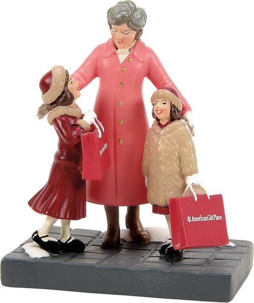 Department 56 | Christmas in the City Village Accessories - American Girl Table for Five Figurine, 2.76 Inch, Multicolor