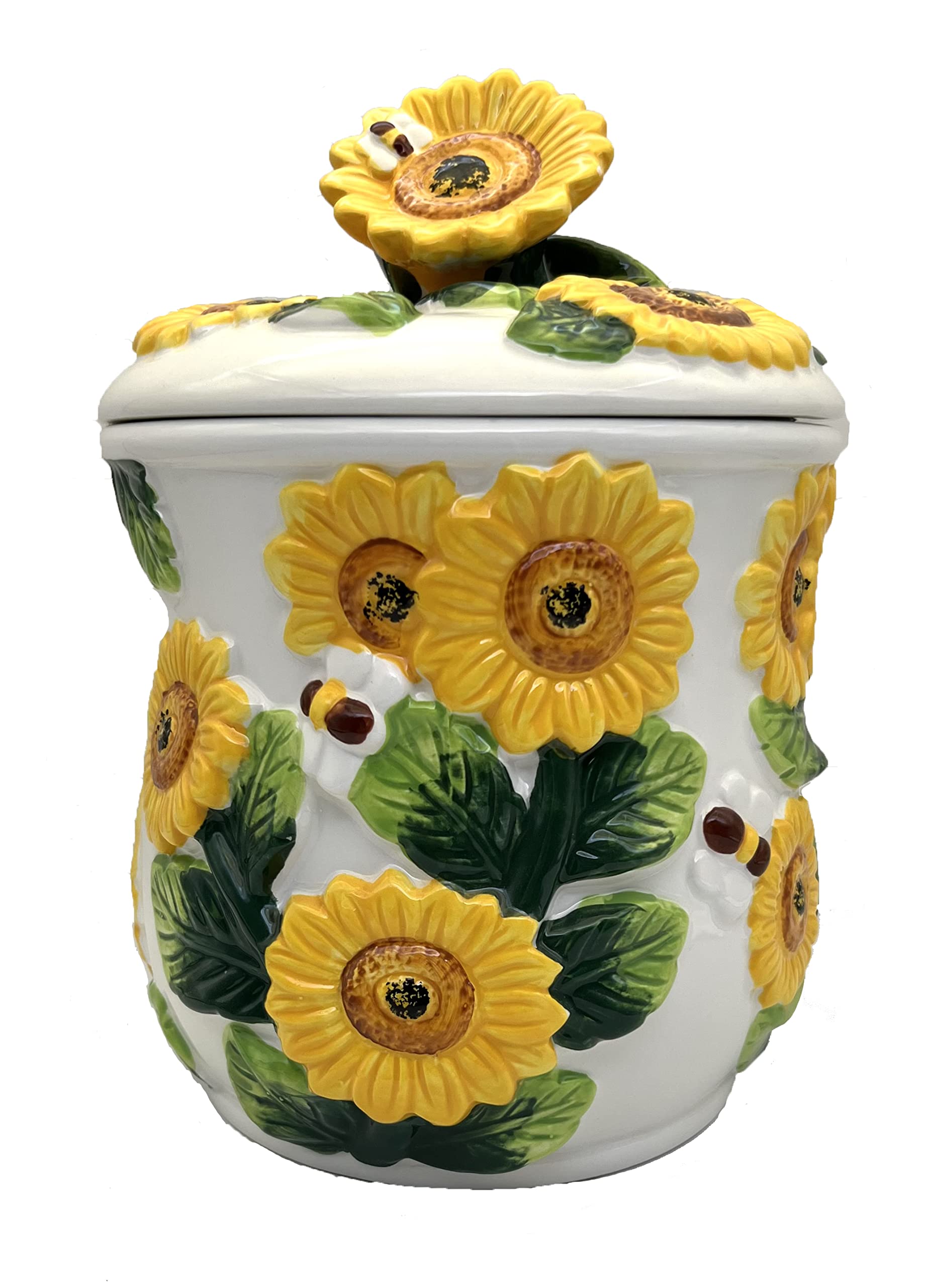 Kitchen Decor African American, Black Bistro Happy Chef, Cookie Jar Canister, 89076 by ACK