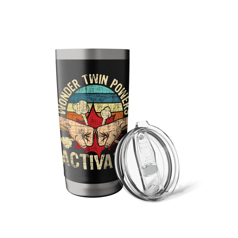 Wonder Twin Powers Activate - Twins Brother Sister Sibling Stainless Steel Insulated Tumbler