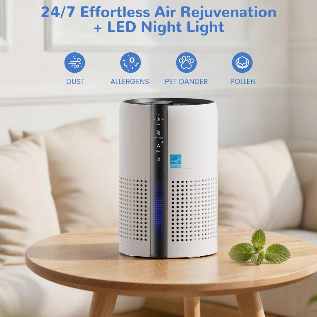 Cat Litter Deodorizer,Odor Eliminator for Pet Strong Odors 99% Activated Carbon Adsorption Plug in Air fresheners for home,Litter Box,Kitchen, Bathroom, Ion Air Purifier Quiet Portable