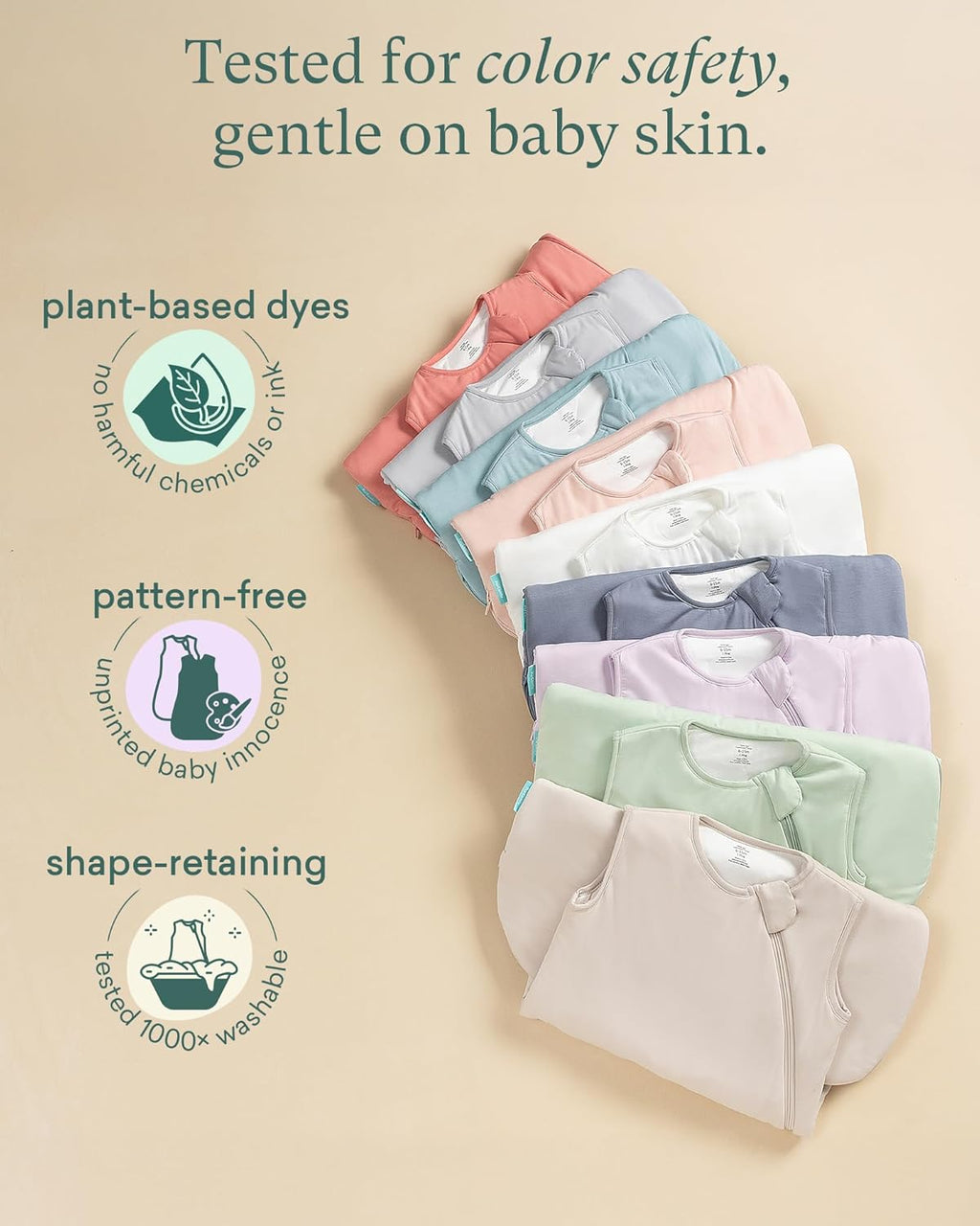 PurComfy Sleep Sack - 2.5 TOG Premium Bamboo Viscose Warm Baby Sleeping Bag | Soft Quilted Design