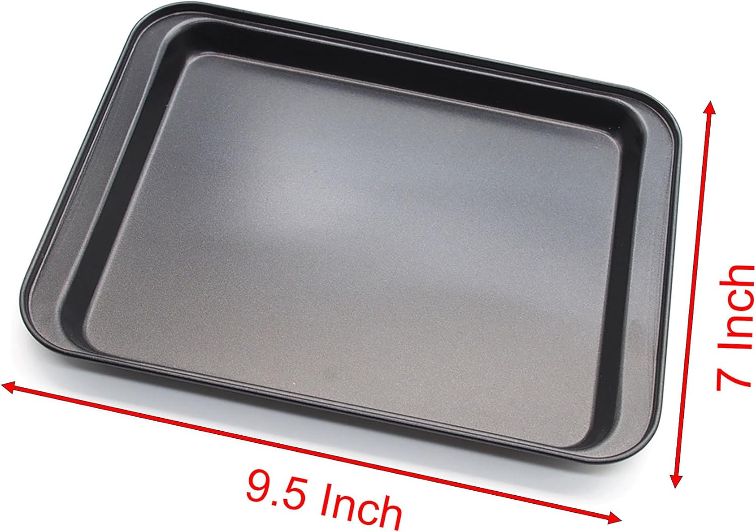 Skiennix Cookie Baking Sheet - 9.5 Inch Nonstick Iron Plate for Cookies, Roasting, and Baking