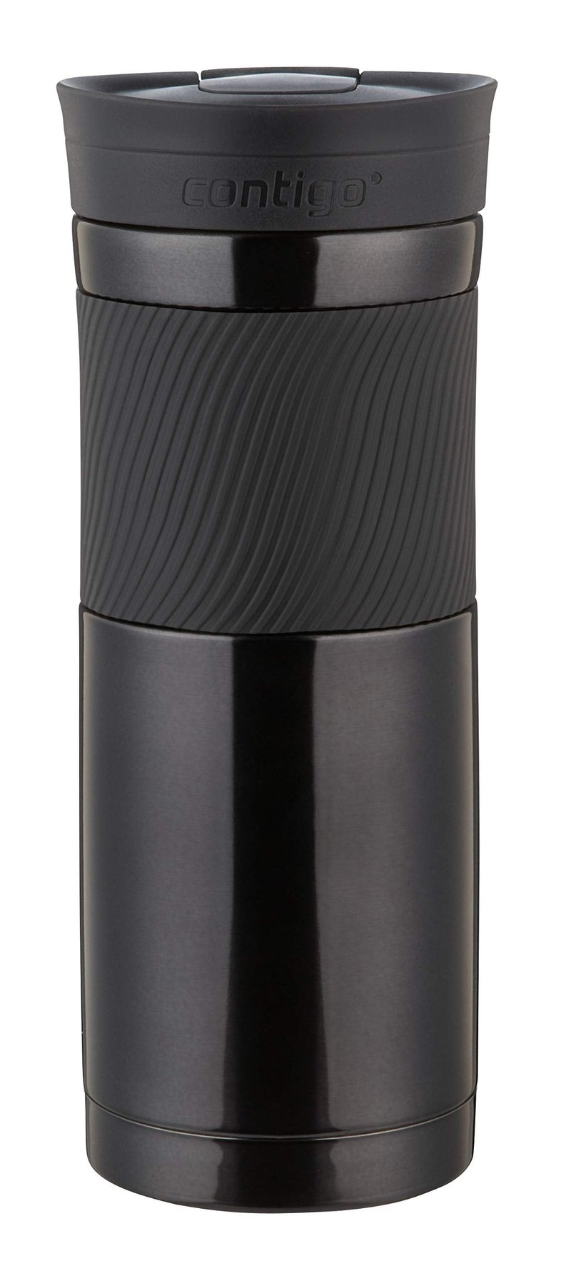 Contigo Byron Snapseal Travel Mug, Stainless Steel Thermal mug, vacuum flask, leakproof tumbler, coffee mug with BPA free Easy-Clean Lid, 470 ml, Biscay Bay