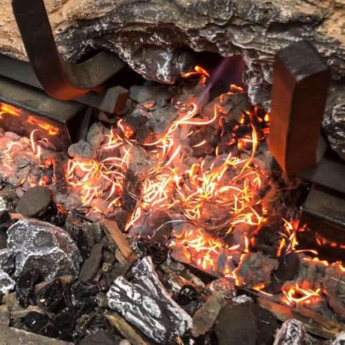 Midwest Hearth Glowing Metallic Ember Kit - Premium Quality | Made in the USA