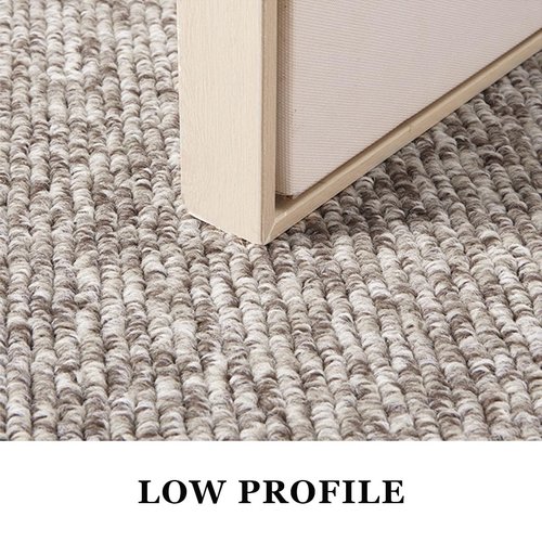 Front Door Mat, Durable Muddy Dirt Trapper Door Mats Indoor Entrance, Non-Slip Low Profile Front Door Carpet for Entryway, Easy Clean Fade Resistant Indoor Doormat, White Camel, 47"x32"