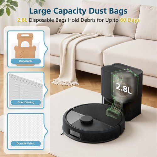 iRobot Roomba 504/705 Replacement Parts Kit - 19-Pack Accessories with Roller Brushes, Filters & Dust Bags