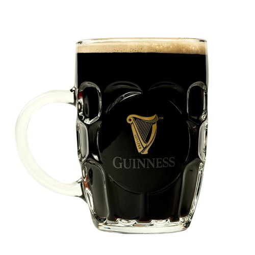 LORD'S ROCKS Guinness 20oz Beer Glasses Twin Pack Tankards Compatible | Certified Official Merchandise | Ideal gift for Beer Lovers