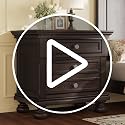 3-Piece Solid Wood Queen Bedroom Set with Bed Frame and 2 Nightstands