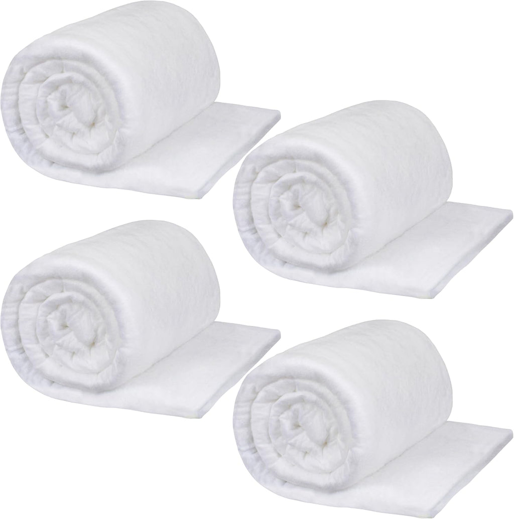 Palonu Artificial Snow Blanket - Thick, Soft & Fluffy 3 x 8 Ft White Snow Cover for Christmas Decor | Holiday Displays
