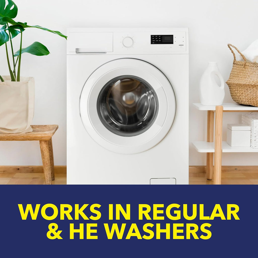 OxiClean Washing Machine Cleaner - Powerful Odor Blasters | 4 Count Pack